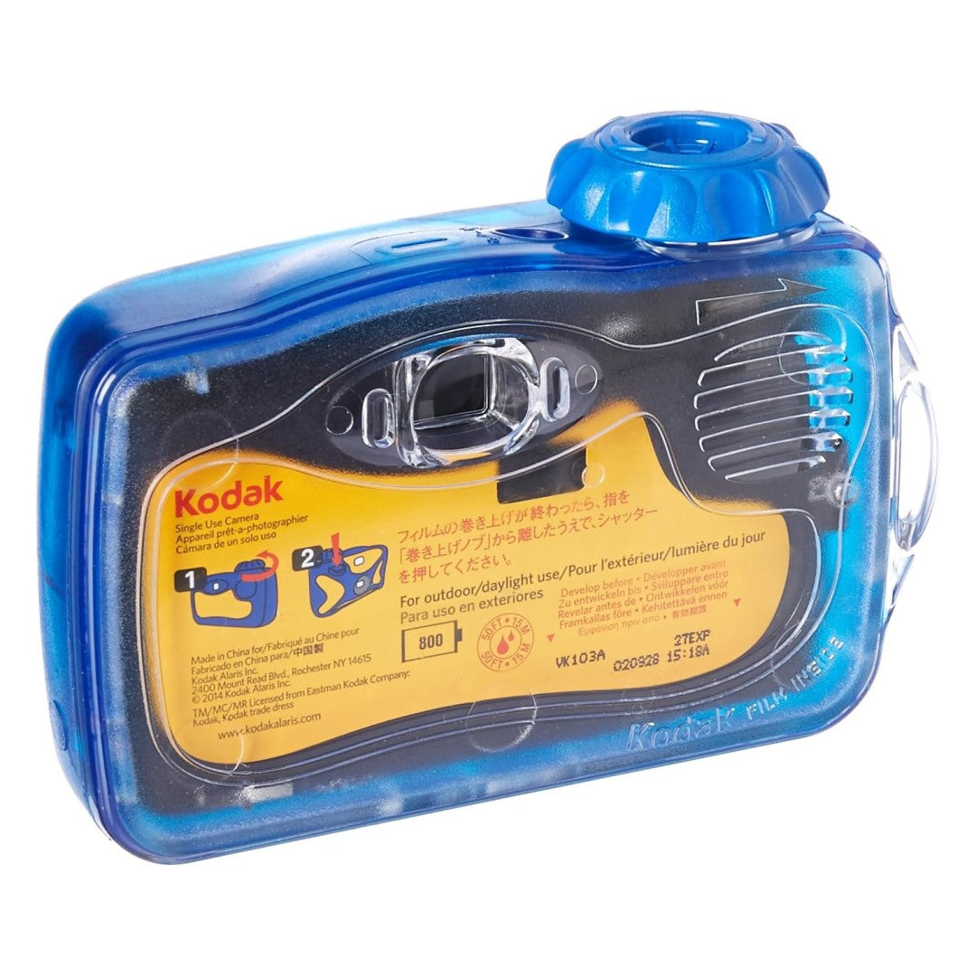 Kodak Sport Disposible Camera, 27 Exposure, Waterproof up to 50-Feet