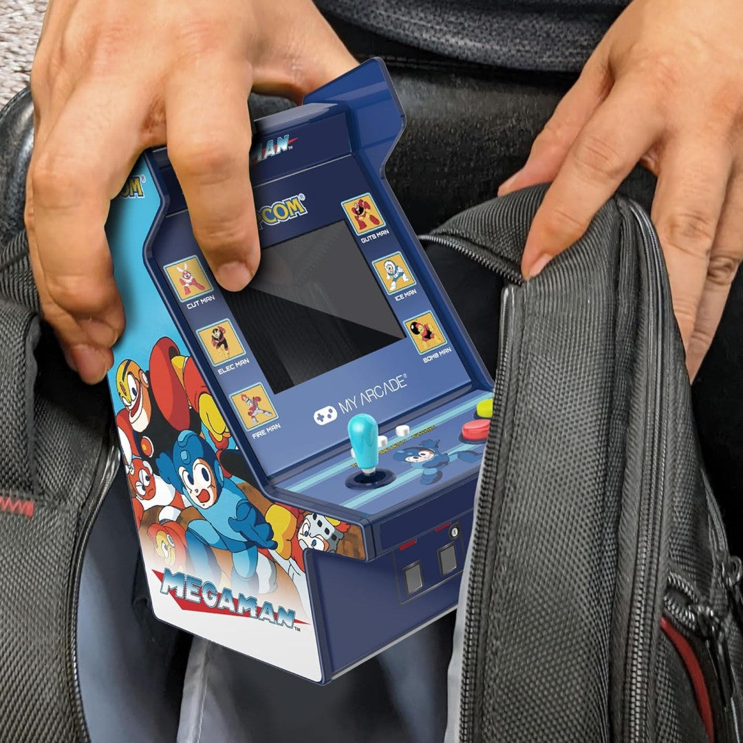 Mega Man Micro Player Pro 6.7" (6 Games In 1)