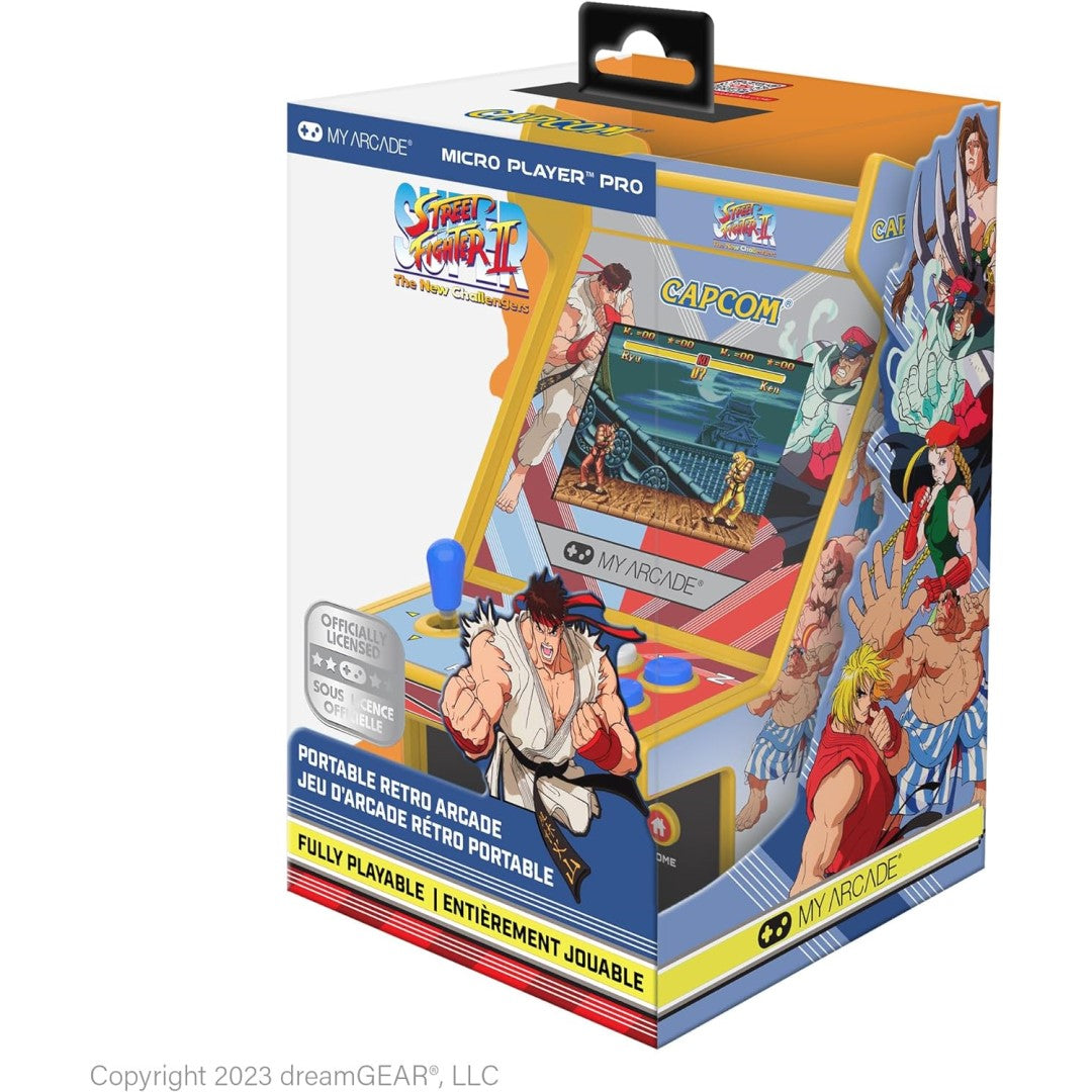 Super Street Fighter II Micro Player Pro 6.7" (2 Games In 1)