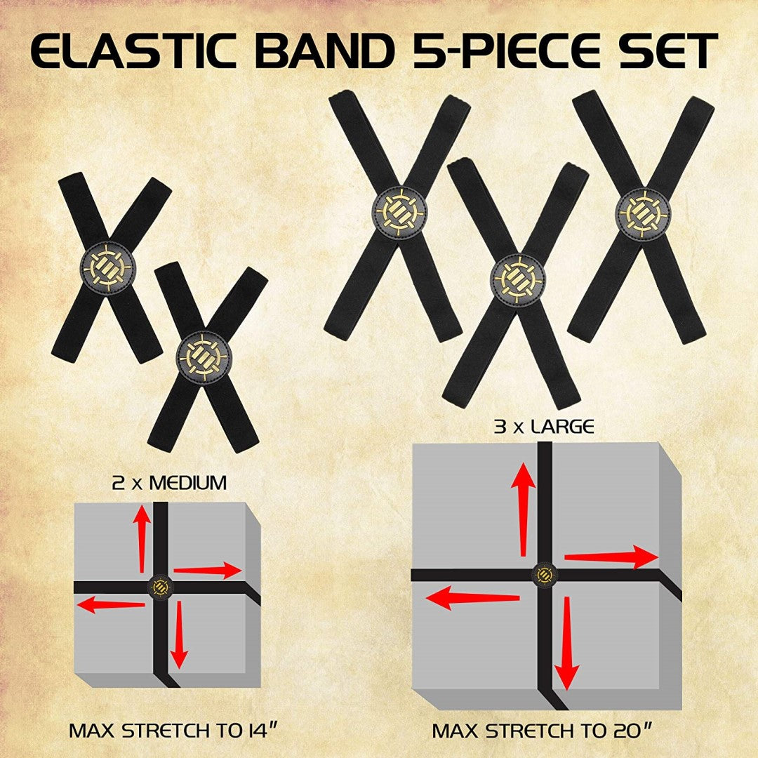 Board Games Bands - Set of 5