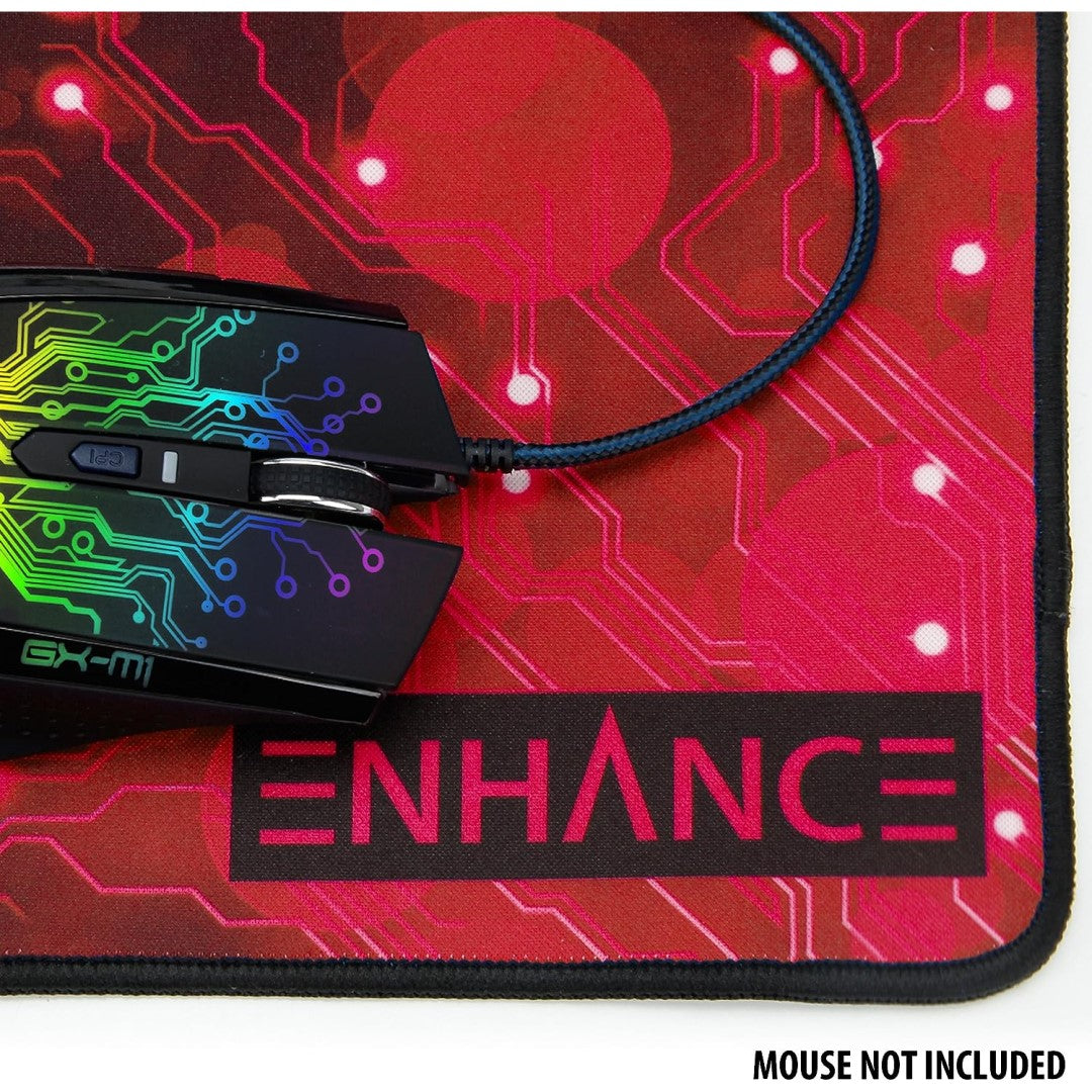 Voltaic XL Fabric Mouse Pad - Red