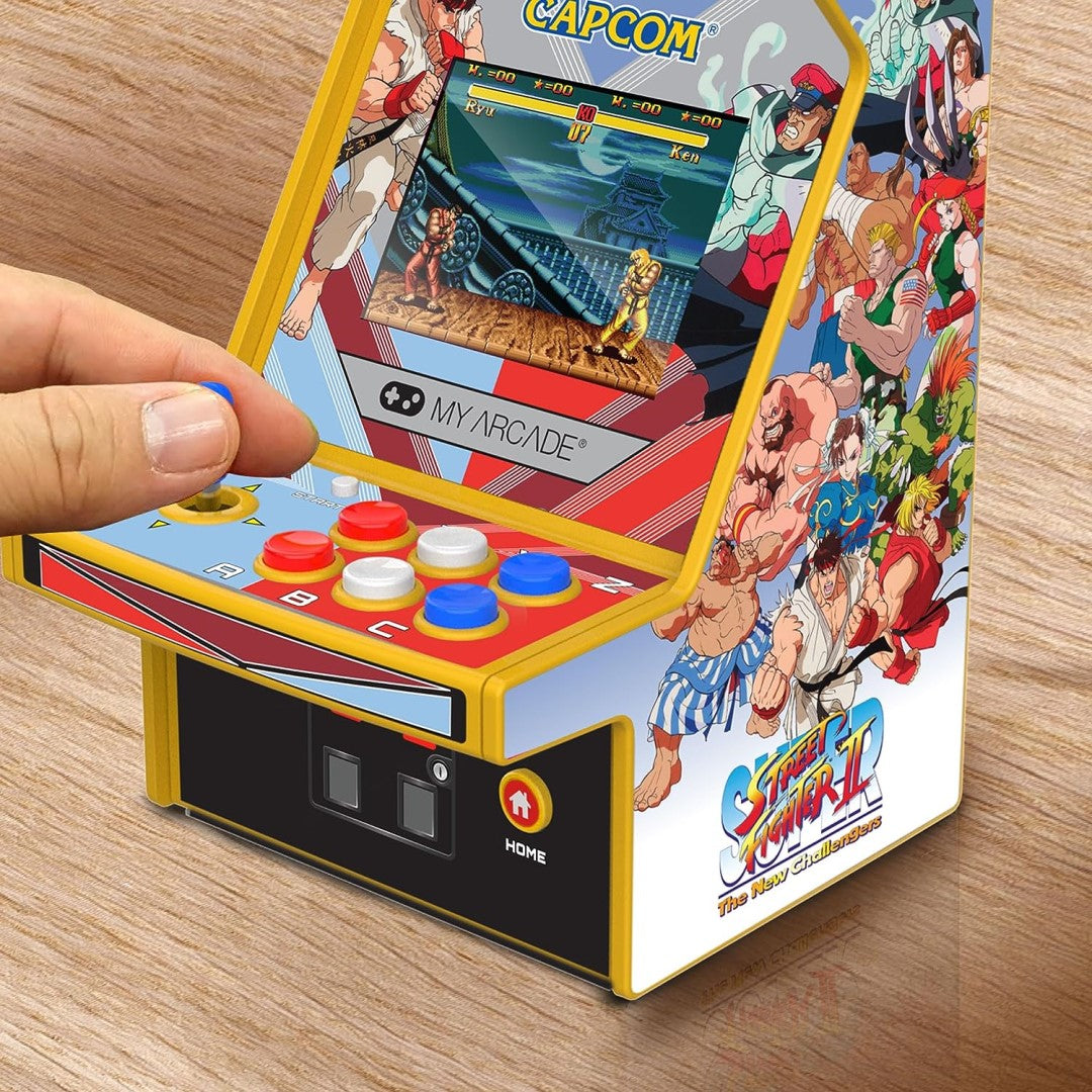 Super Street Fighter II Micro Player Pro 6.7" (2 Games In 1)