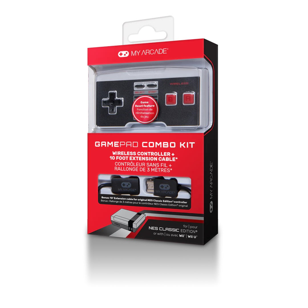 GamePad Combo Kit - Wireless Controller + Extension Cable