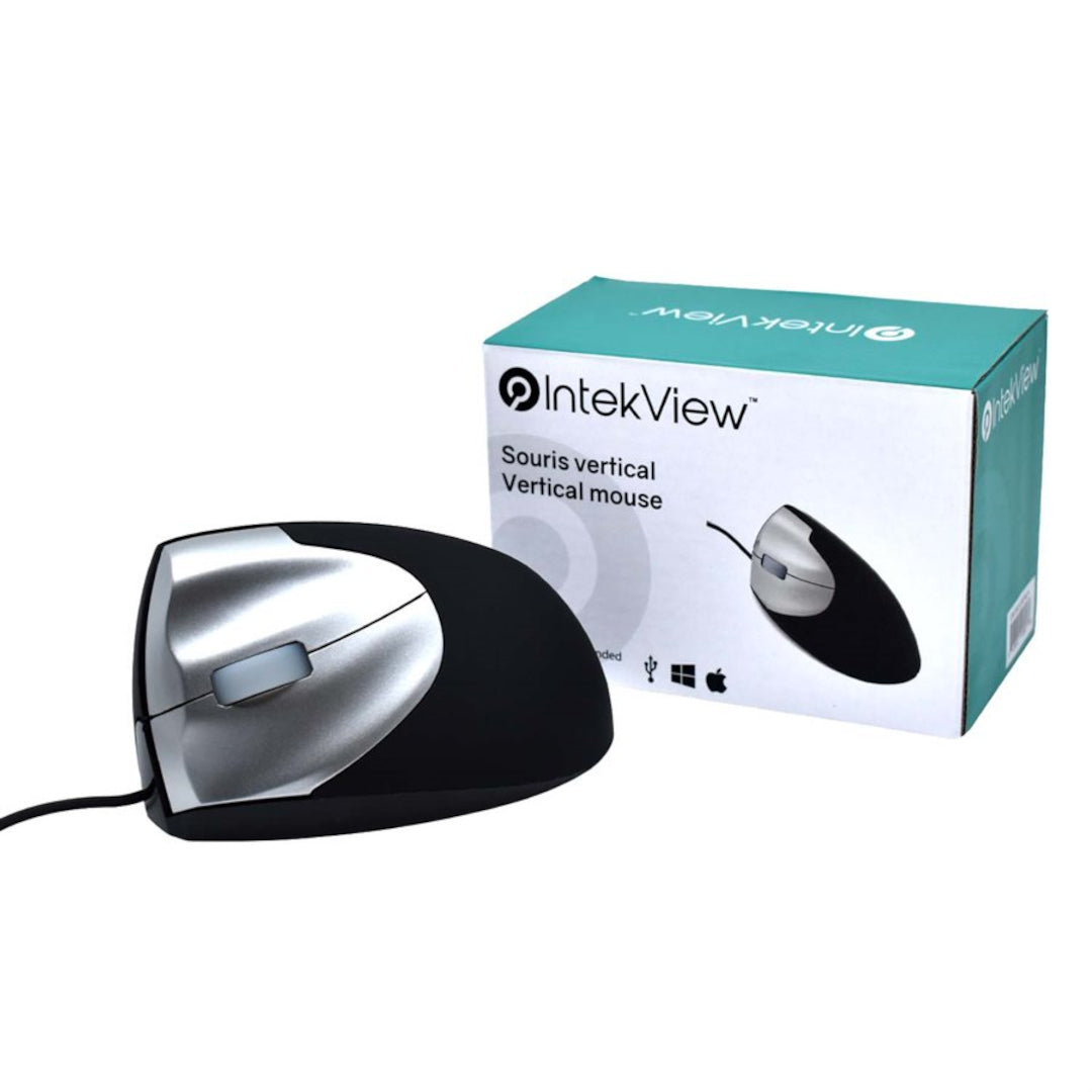 IntekView Vertical Mouse Wired Left Hand