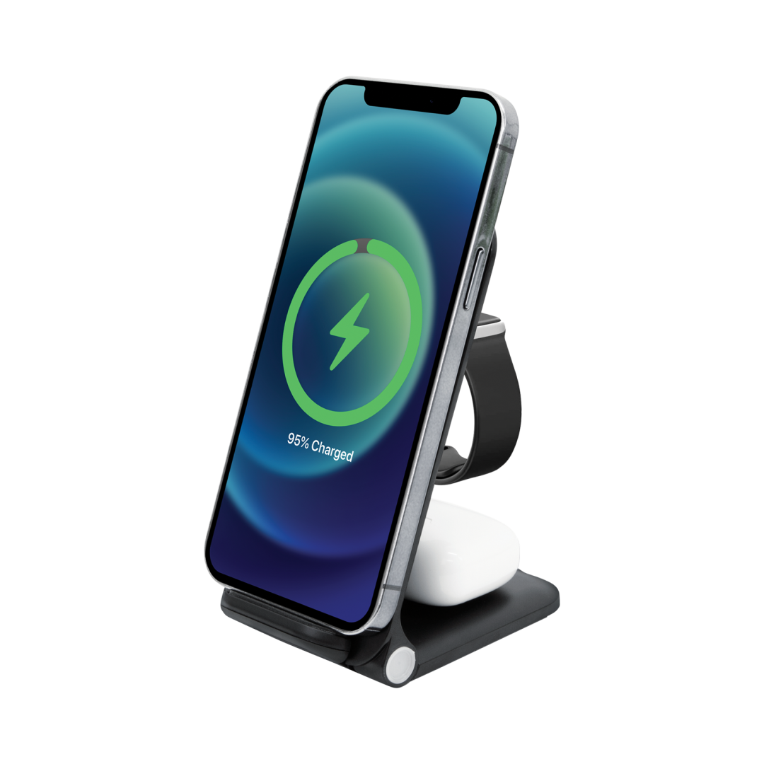 Wireless 3-in-1 Folding Travel Valet