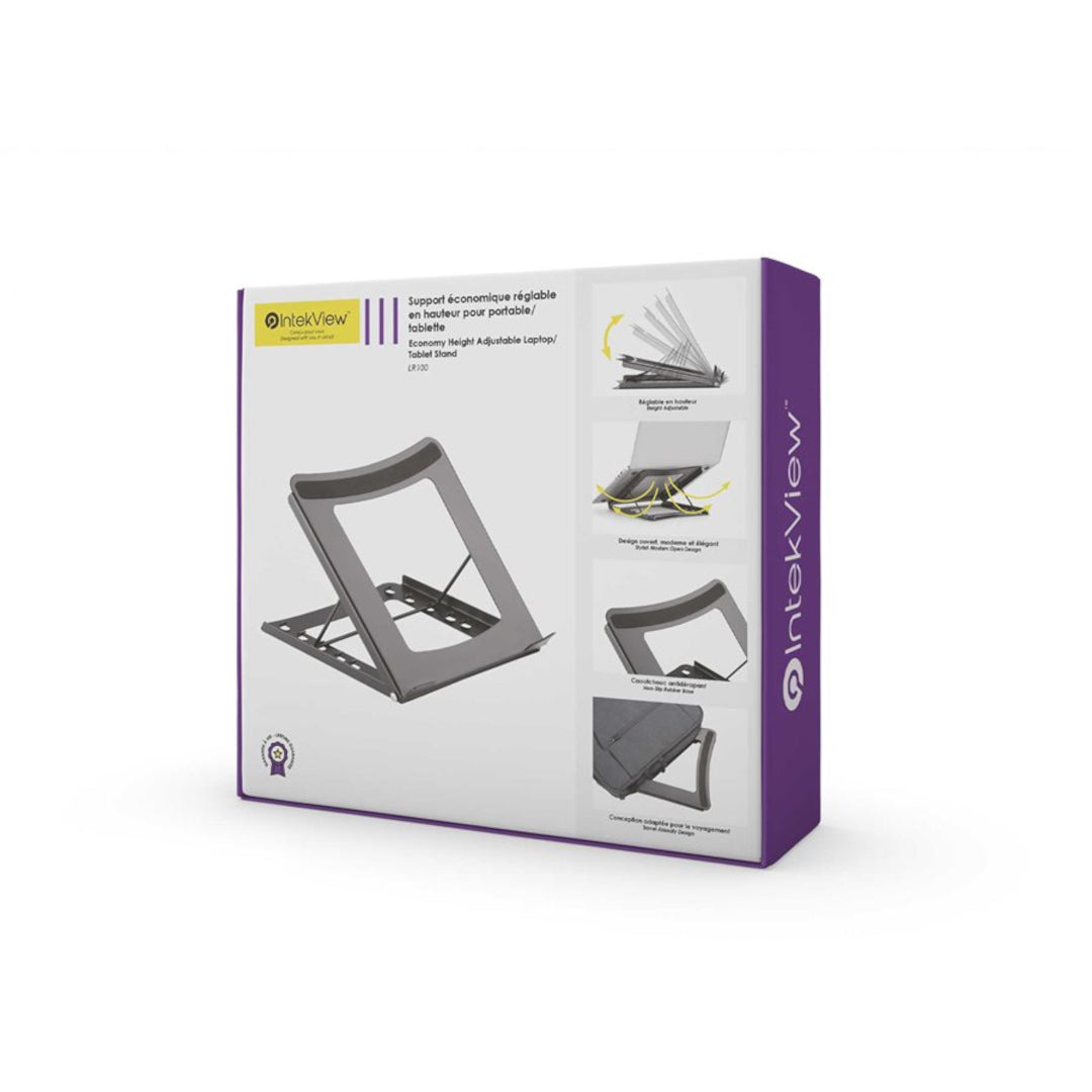 IntekView Height Adjustable Laptop/Tablet Stand
