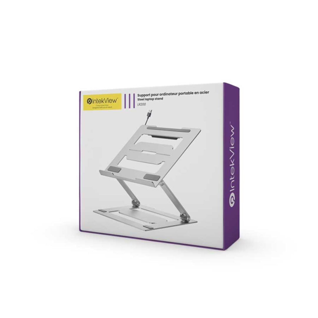 Support pour ordinateur portable en acier