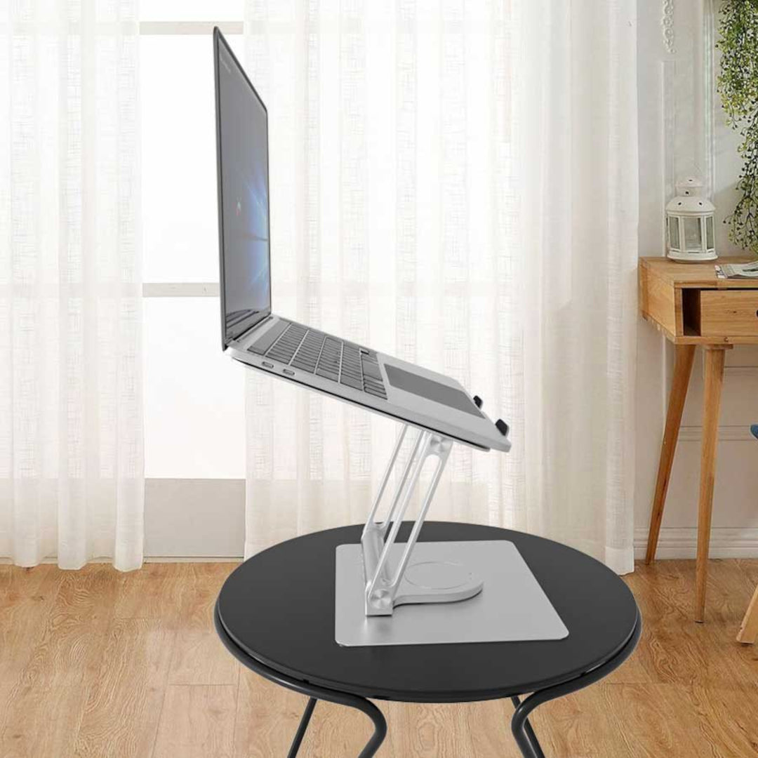 Support pour ordinateur portable en acier avec port USB-C