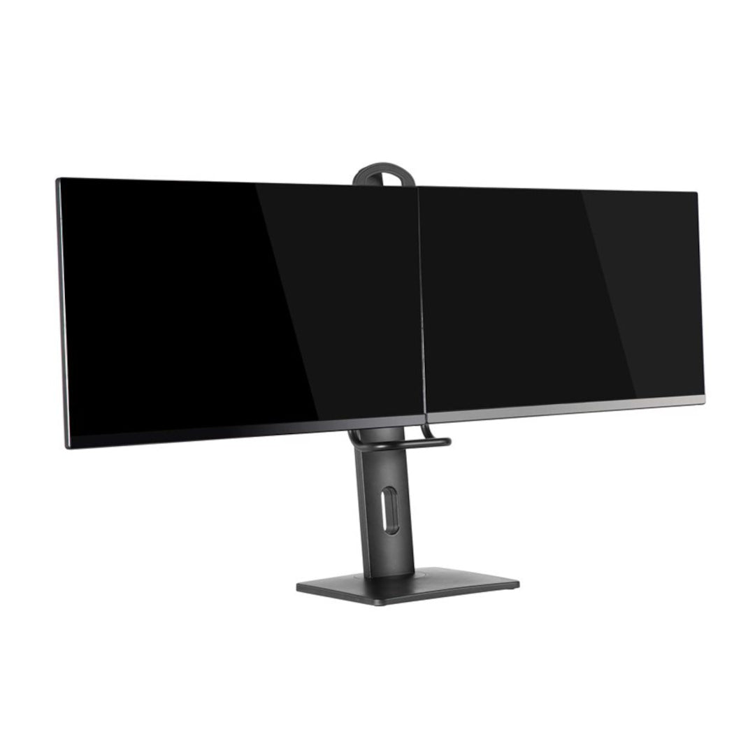 IntekView Freestanding Double Monitor Stand