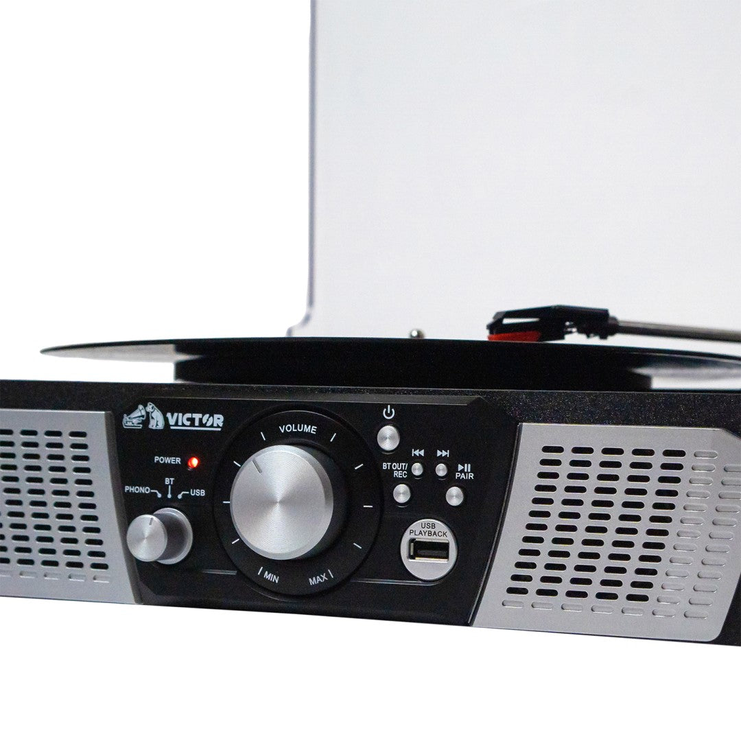 Lakeshore 5-in-1 Turntable System Black