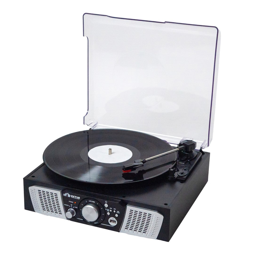 Lakeshore 5-in-1 Turntable System Black