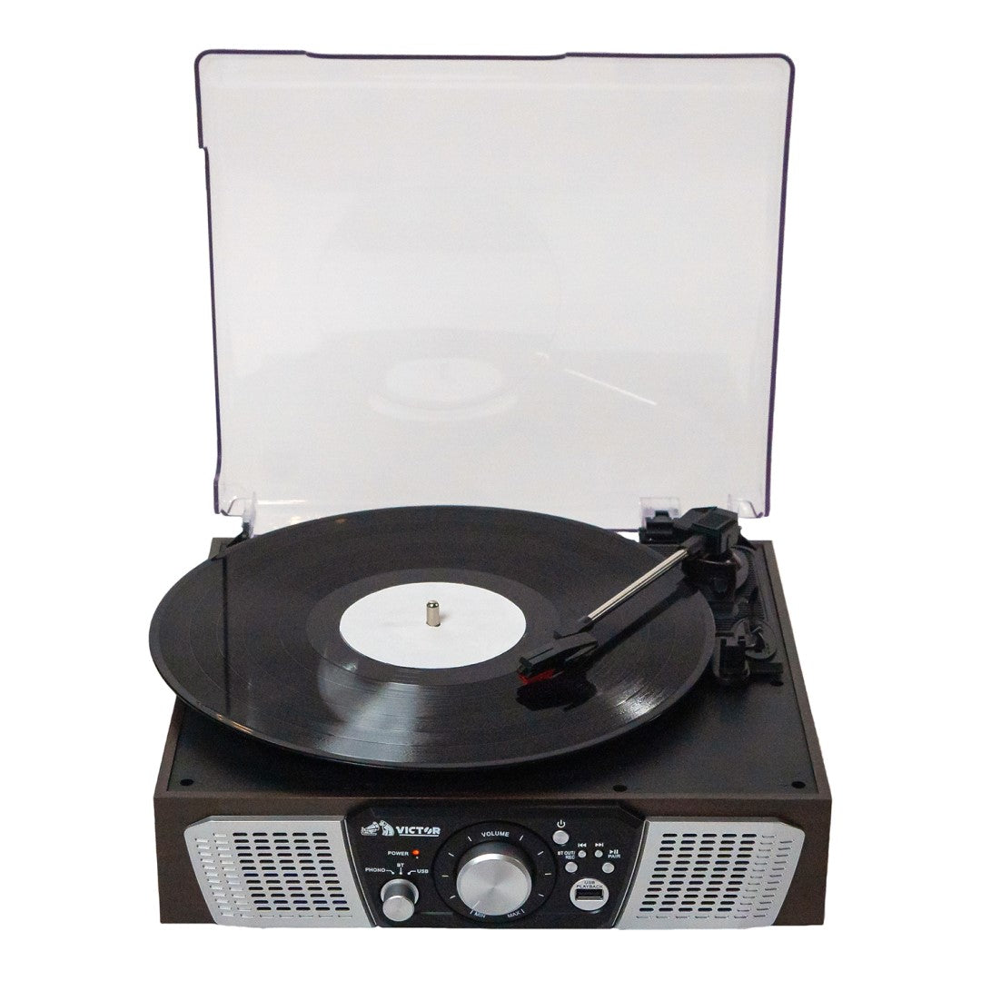 Lakeshore 5-in-1 Turntable System Espresso