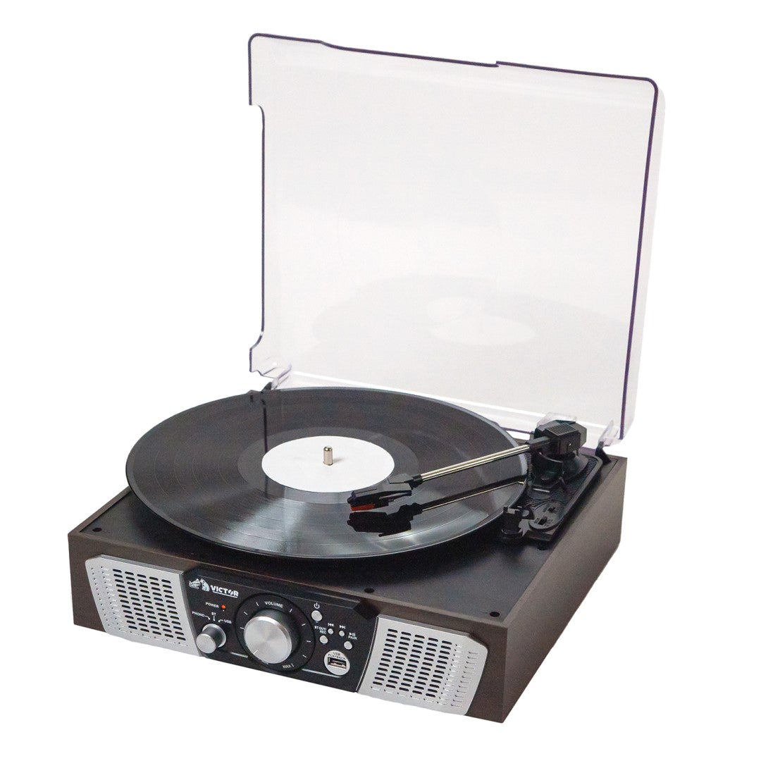 Lakeshore 5-in-1 Turntable System Espresso