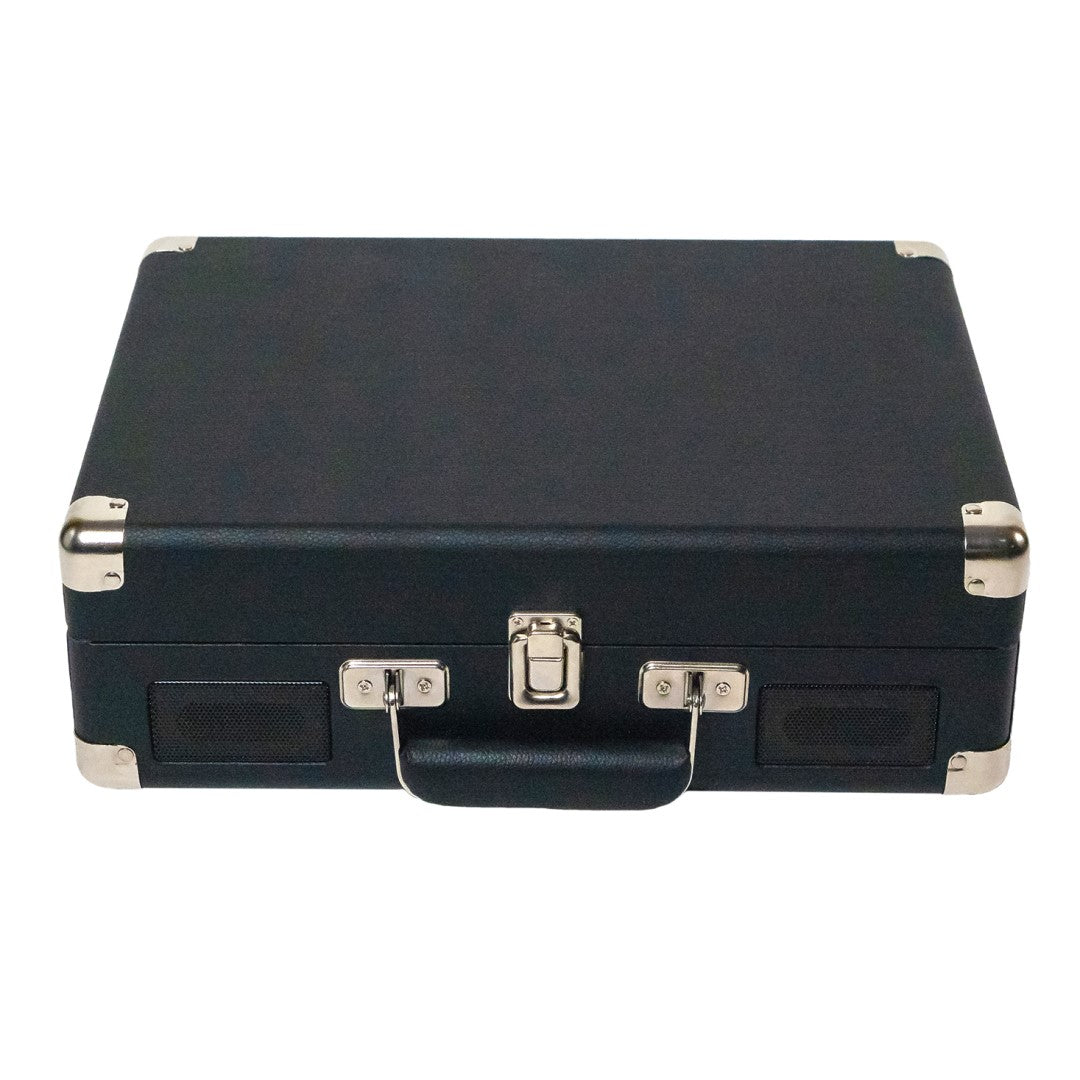 Metro Dual Bluetooth Suitcase Turntable Black