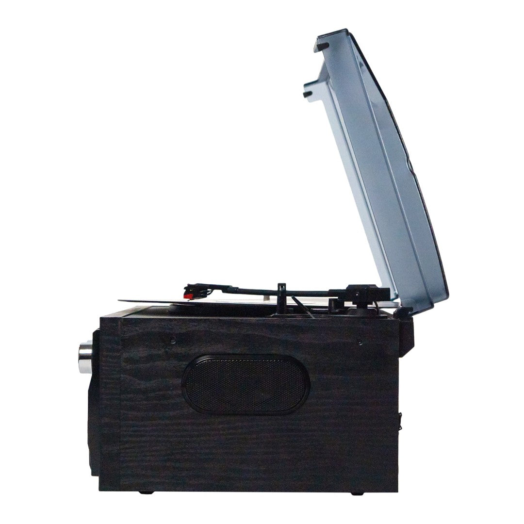 Cosmopolitan 8-in-1 Turntable Music Center - Black