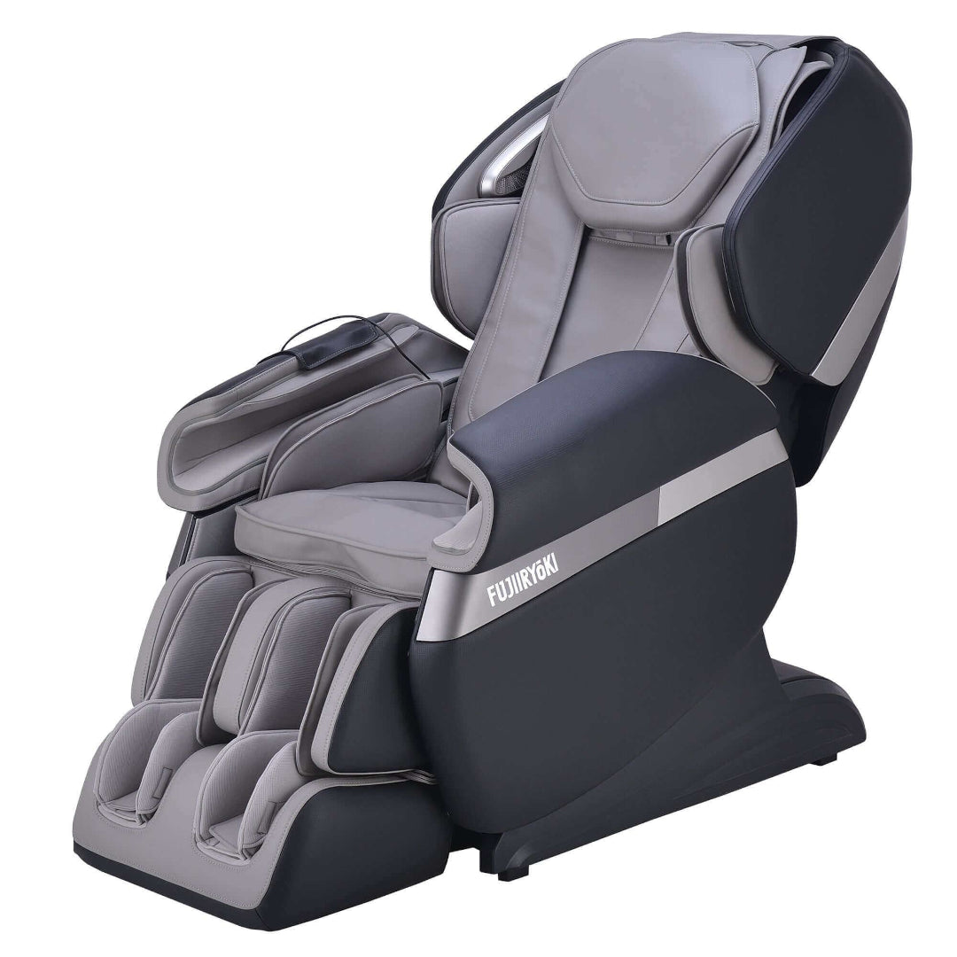 Fujiiryoki Calm Plus 4D SL Track Massage Chair MR6000 - Charcoal/Black - Open Box