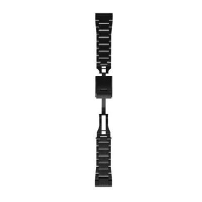 Garmin - QuickFit 26 Watch Bands - Carbon Gray DLC Titanium