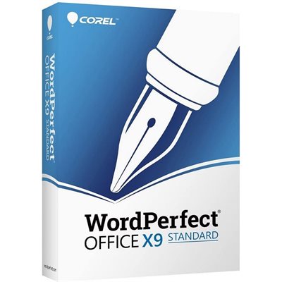 Corel - Wordperfect X9 - Standard Productivity Suite 4.0 - Sleeve