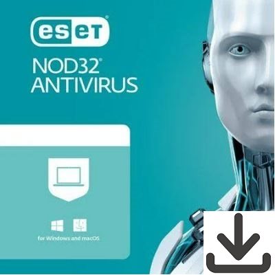 Eset - Nod32 Antivirus - 1Y/3U - key (download)