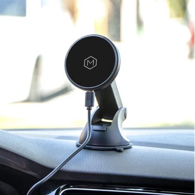 Mighty Mount MagSafe Wireless Car Charger Dash & Windshield Mount