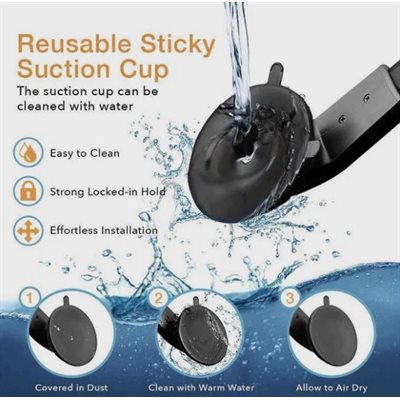 Mighty Mount MagSafe Wireless Car Charger Dash & Windshield Mount