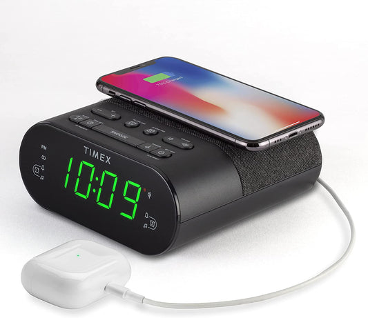 Wireless Charging Alarm Clock Radio - TW500