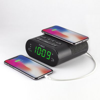 Wireless Charging Alarm Clock Radio - TW500