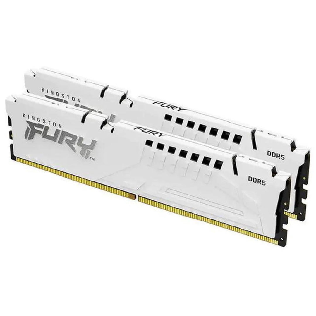 Kingston 32GB 5600MT/s DDR5 CL36 DIMM (Kit of 2) FURY Beast White EXPO