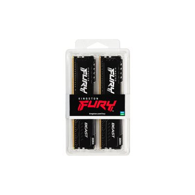 Kingston 16GB 3200MHz DDR4 CL16 DIMM (Kit of 2) FURY Beast Black (HX432C16FB3K2/16)