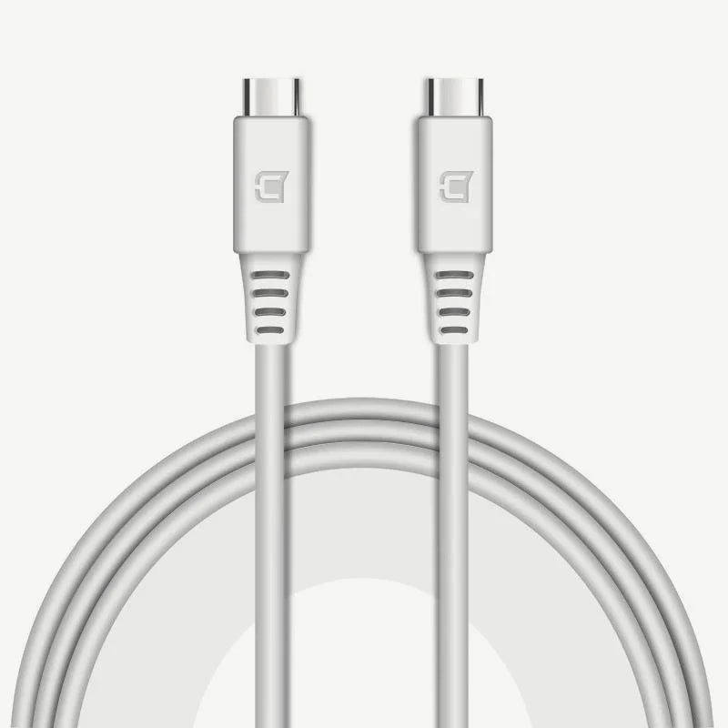 USB C to USB C Cable 1 Meter - White