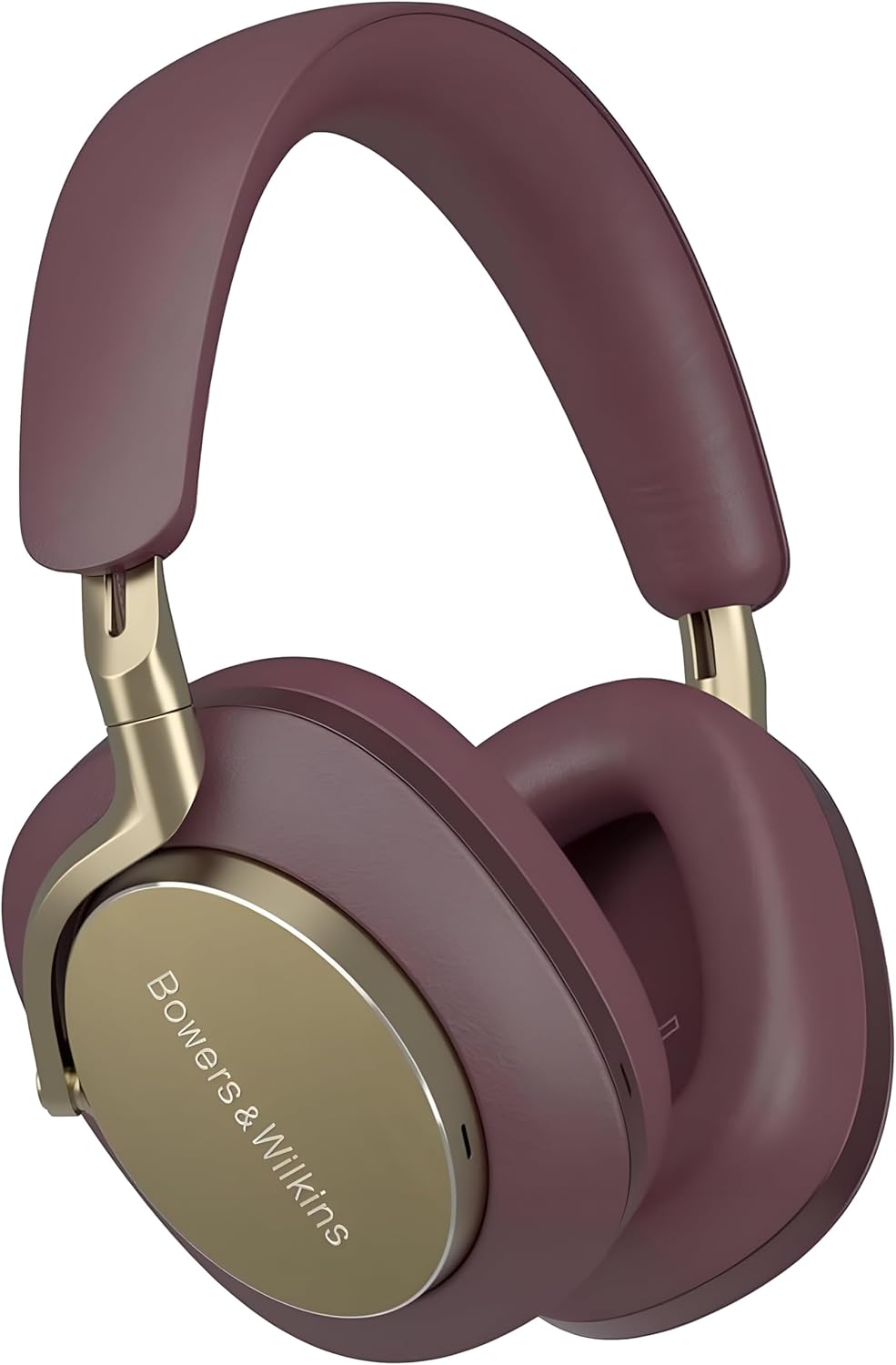 Bowers & Wilkins Px8 Over-Ear Wireless Headphones, Advanced Active Noise Cancellation, Luxurious Materials, 30-Hour Battery Life, 15-Min Quick Charging, Royal Burgundy