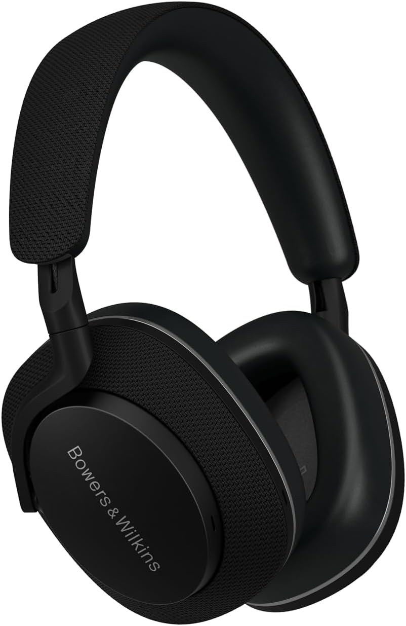 Bowers & Wilkins Px7 S2e Over-Ear Headphones - Enhanced Noise Cancellation & Transparency Mode, Crystal-Clear Calls, Bluetooth, 30-Hour Playback, Anthracite Black