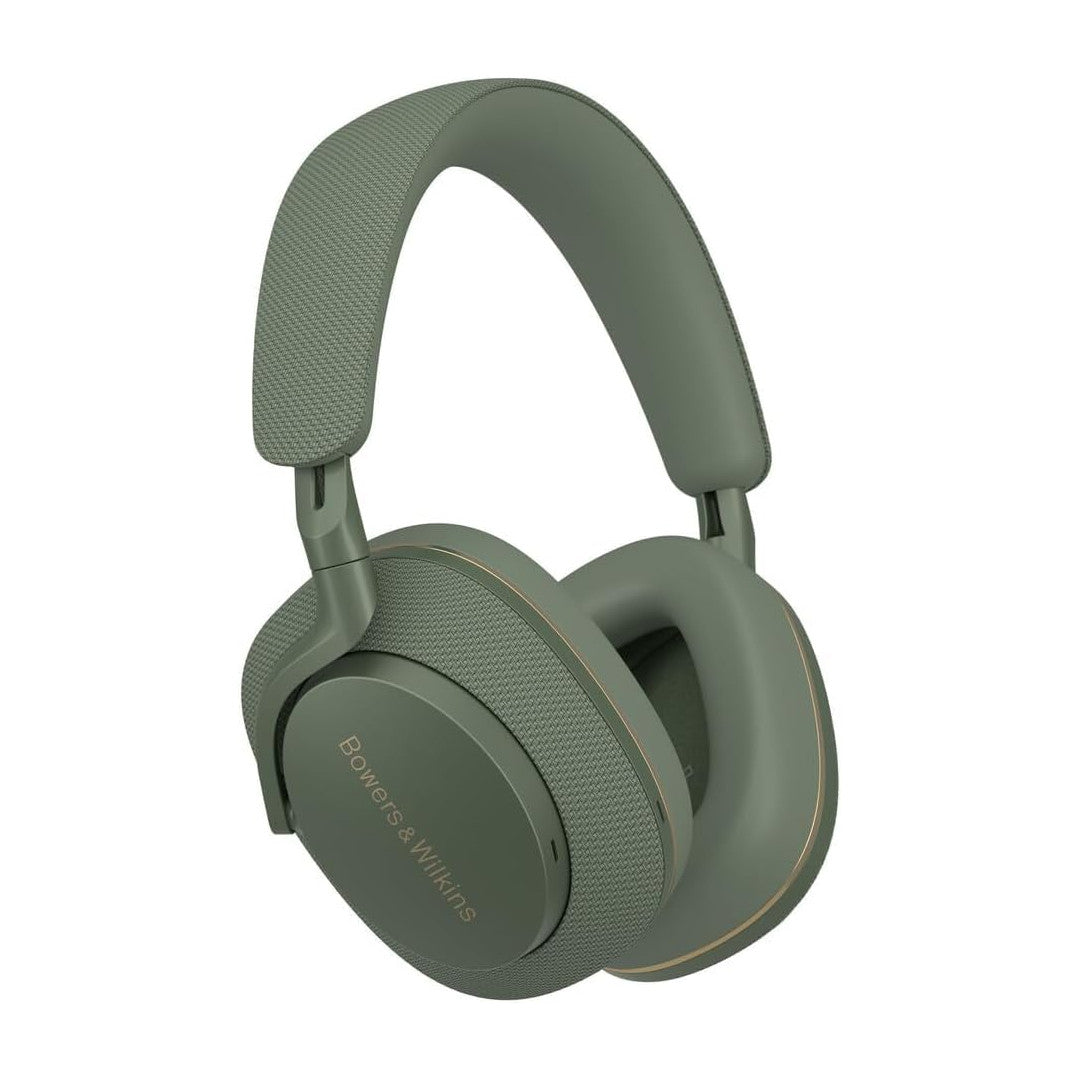 Bowers & Wilkins Px7 S2e Over-Ear Headphones - Enhanced Noise Cancellation & Transparency Mode, Crystal-Clear Calls, Bluetooth, 30-Hour Playback, Forest Green