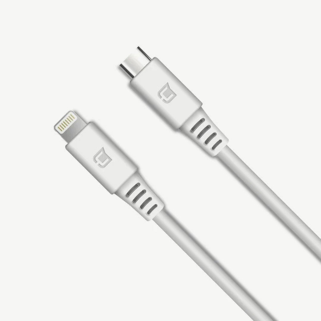 Caseco - Câble USB-C vers Lightning - 3M - Blanc