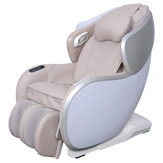 Synca CirC 3 Zero Gravity SL Track Heated Massage Chair w/ Reversible Ottoman - Beige - Open Box