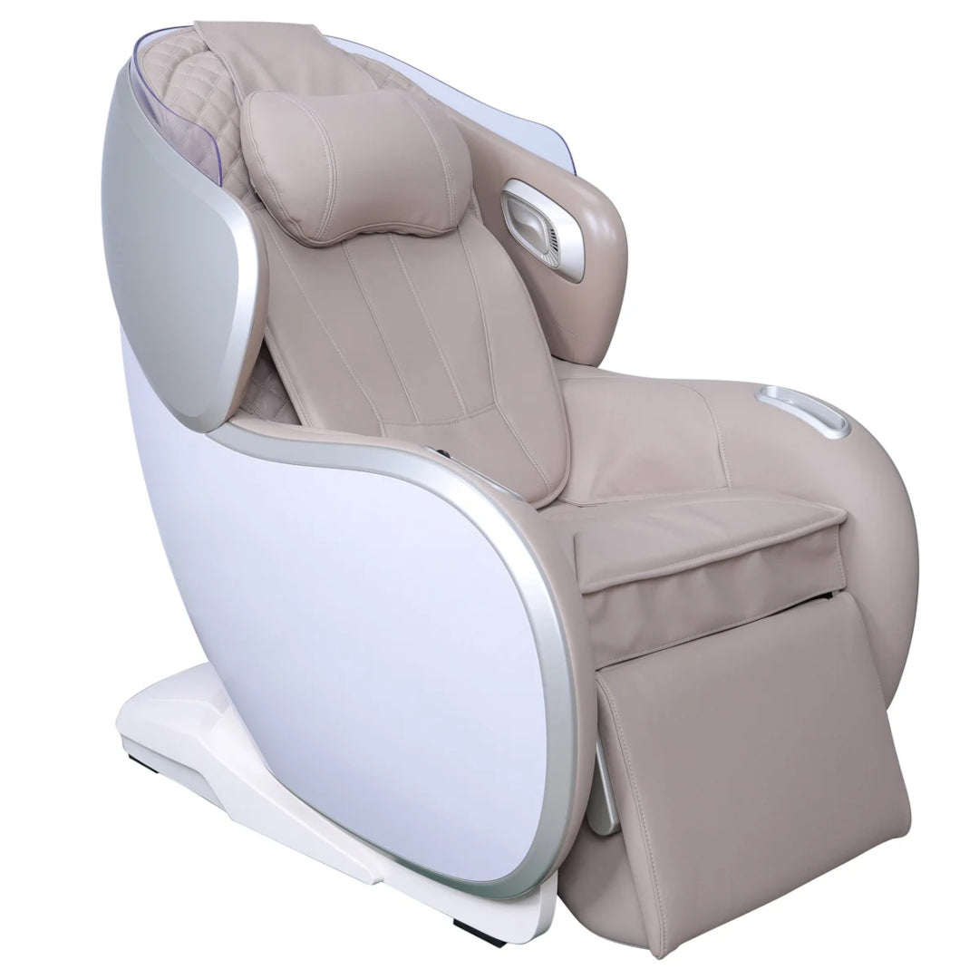 Synca CirC 3 Zero Gravity SL Track Heated Massage Chair w/ Reversible Ottoman - Beige - Open Box
