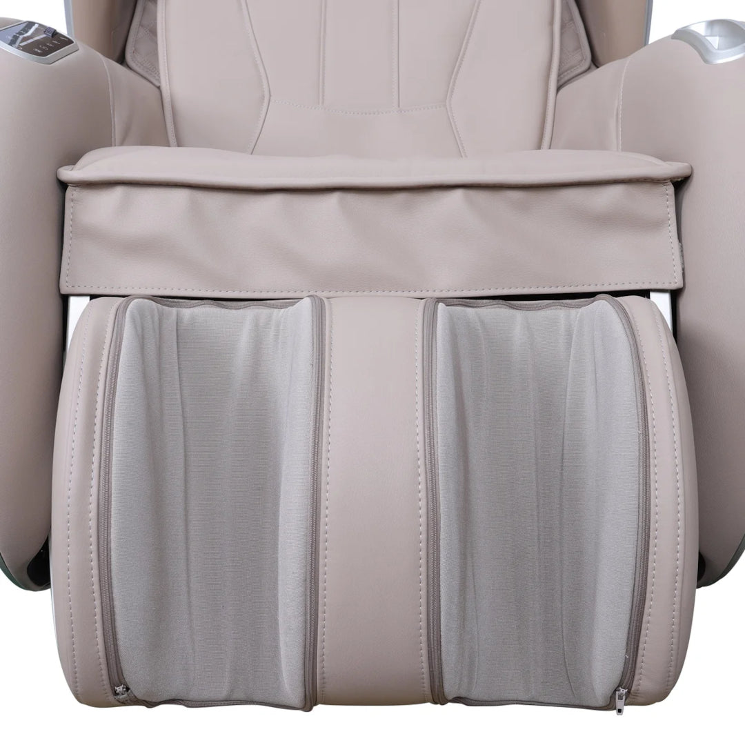 Synca CirC 3 Zero Gravity SL Track Heated Massage Chair w/ Reversible Ottoman - Beige - Open Box