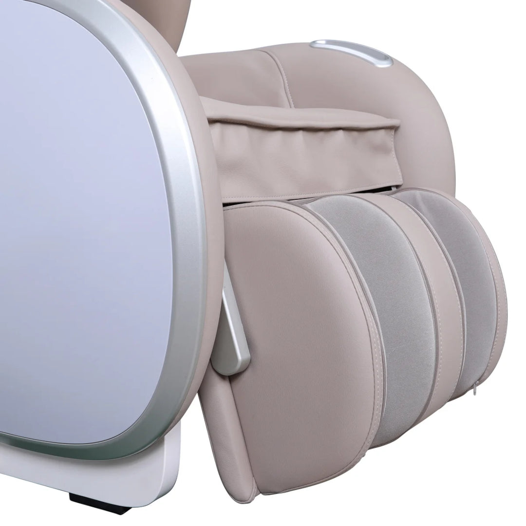 Synca CirC 3 Zero Gravity SL Track Heated Massage Chair w/ Reversible Ottoman - Beige - Open Box