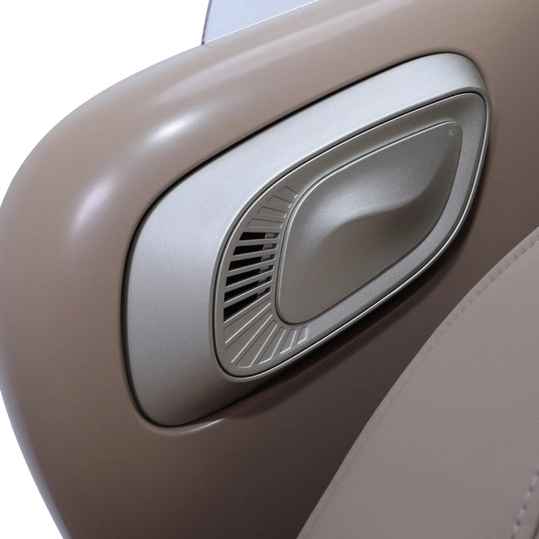 Synca CirC 3 Zero Gravity SL Track Heated Massage Chair w/ Reversible Ottoman - Beige - Open Box