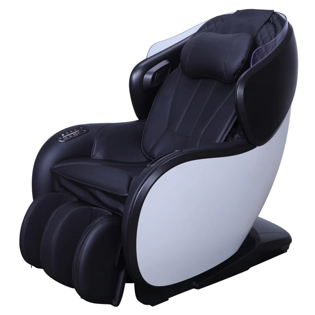 Synca CirC 3 Zero Gravity SL Track Heated Massage Chair w/ Reversible Ottoman - Black - Open Box