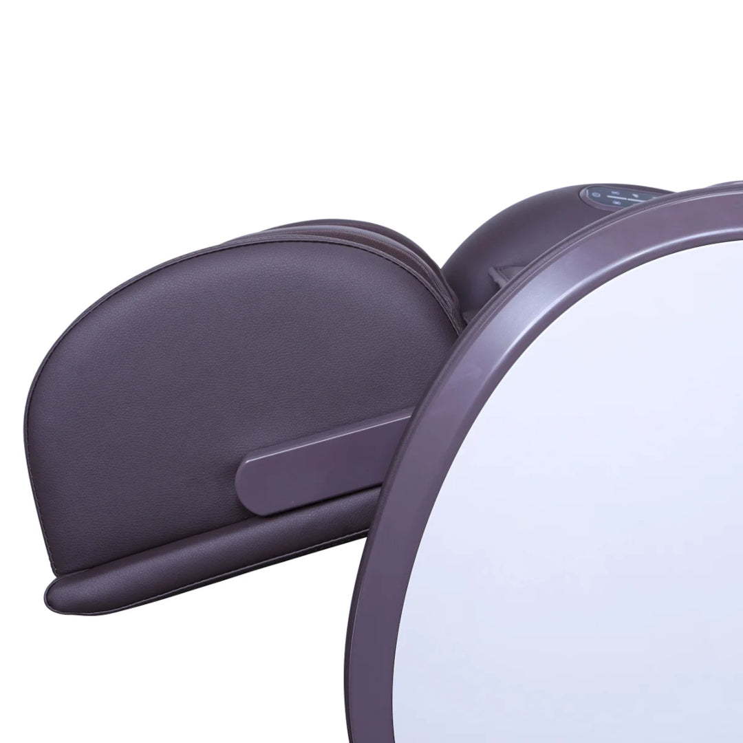 Synca CirC 3 Zero Gravity SL Track Heated Massage Chair w/ Reversible Ottoman - Brown - Open Box