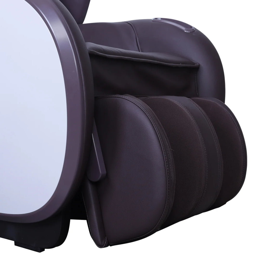 Synca CirC 3 Zero Gravity SL Track Heated Massage Chair w/ Reversible Ottoman - Brown - Open Box