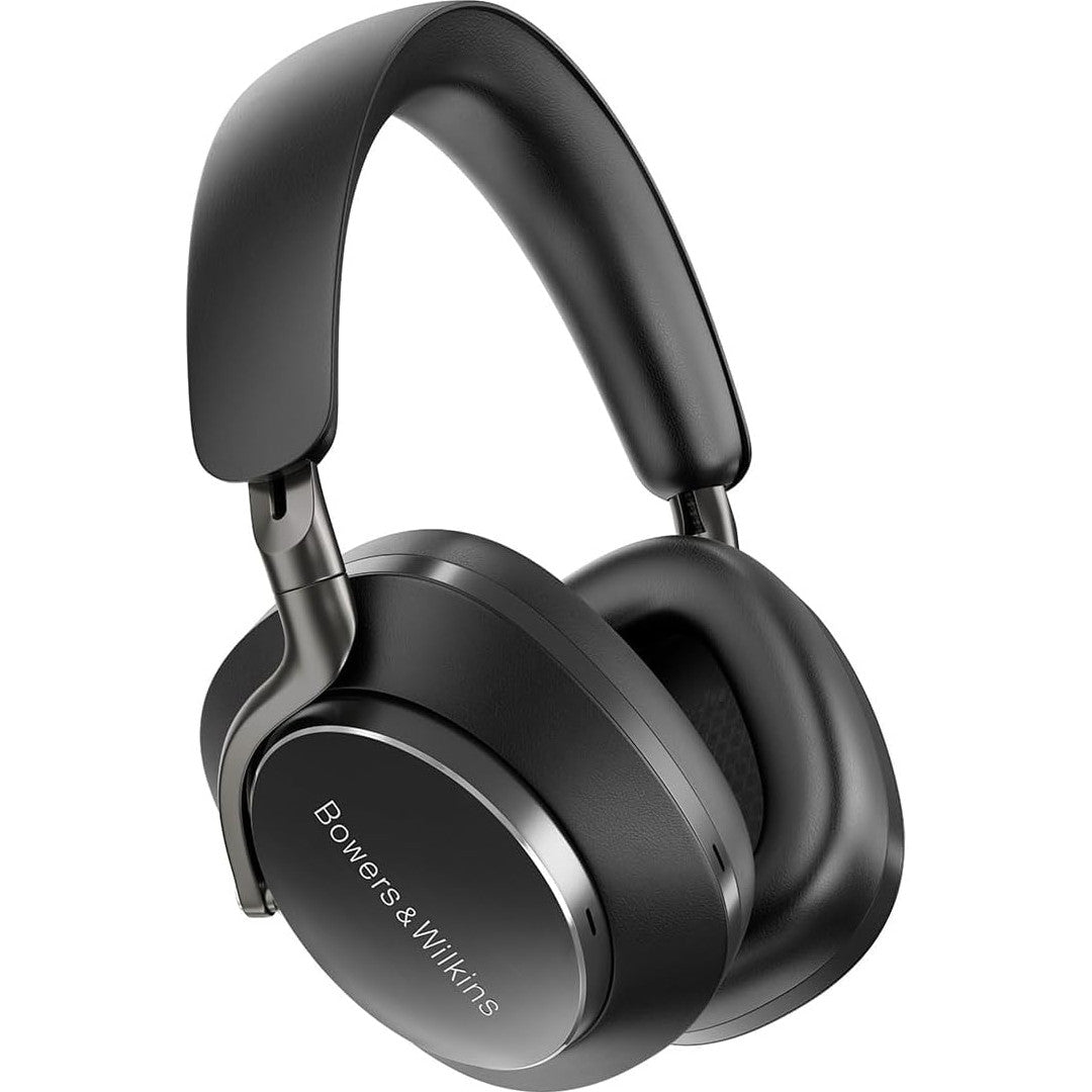 Bowers & Wilkins Px8 Over-Ear Wireless Headphones, Advanced Active Noise Cancellation, B&W Android/iOS Music App Compatible, Premium Design, 7-Hour Playback on 15-Min Quick Charge, Black (FP42951)