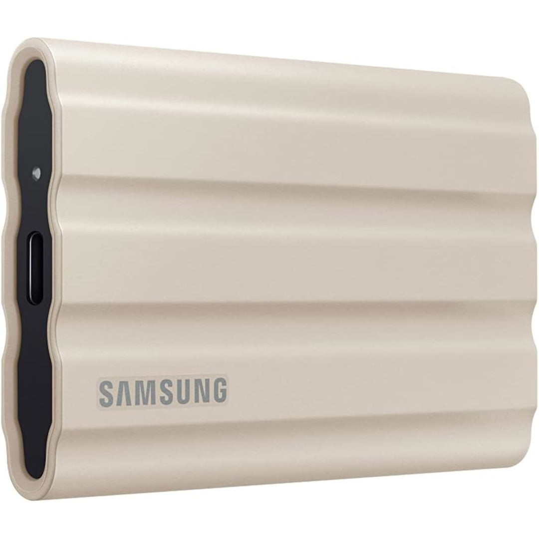 SAMSUNG USB 3.2 T7 Shield 1TB Portable SSD - Beige Open Box