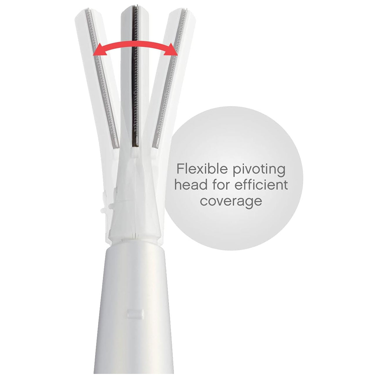 Panasonic Full Body Hair Removal for Women, Portable Sleek Design, Gentle for Bikini, Underarm, Legs Areas- ES-WR50-P, Pink