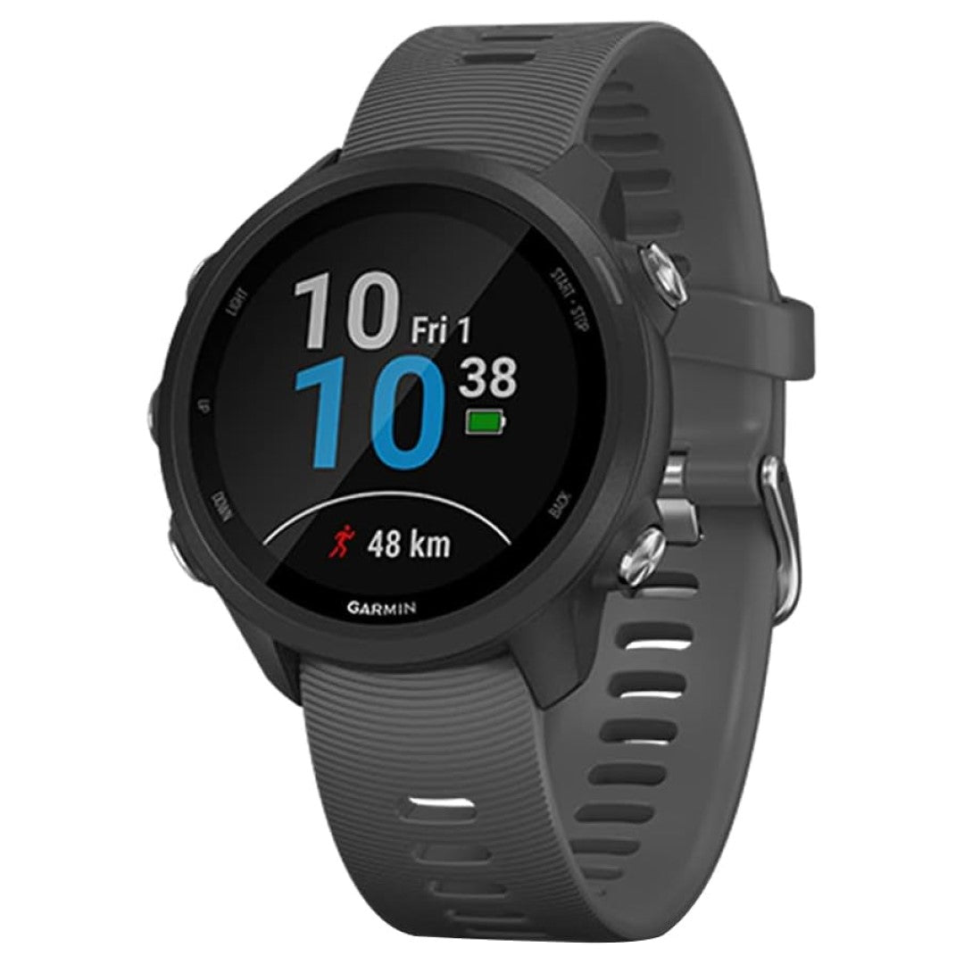 Forerunner 245 GPS Running Smartwatch with Advanced Dynamics - Slate Gray