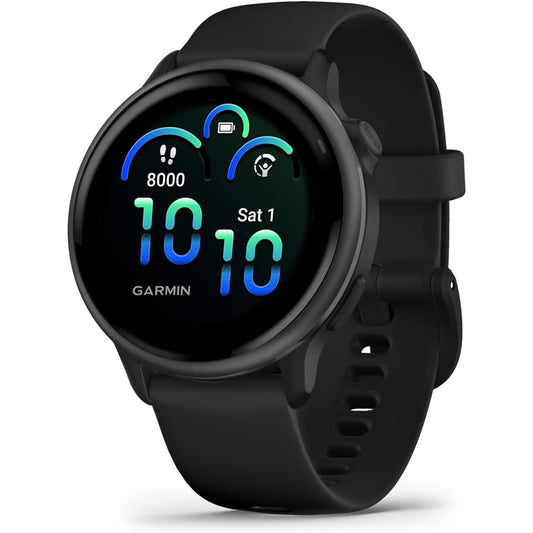 Garmin vívoactive® 6, Health and Fitness GPS Smartwatch, AMOLED Display, Up to 11 Days of Battery, Slate with Black Band