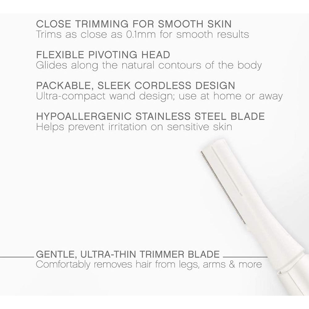 Panasonic Full Body Hair Removal for Women, Portable Sleek Design, Gentle for Bikini, Underarm, Legs Areas- ES-WR50-P, Pink