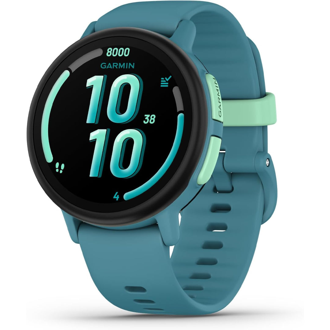 Garmin Bounce™ 2, Kids Smartwatch with Calling, Messaging and Location Tracking Features, Turquoise