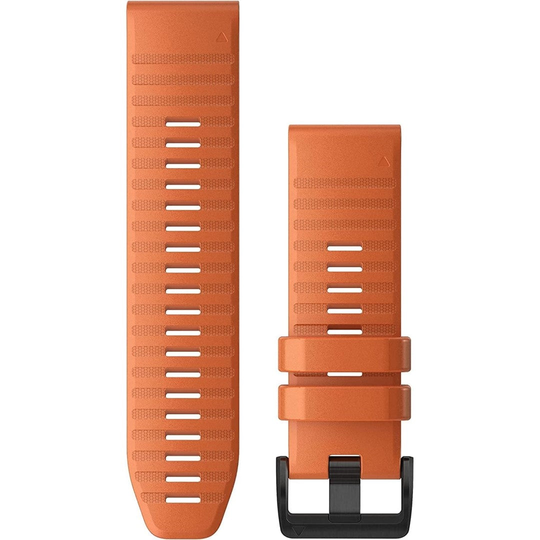 QuickFit 26 Watch Bands Ember Orange Silicone